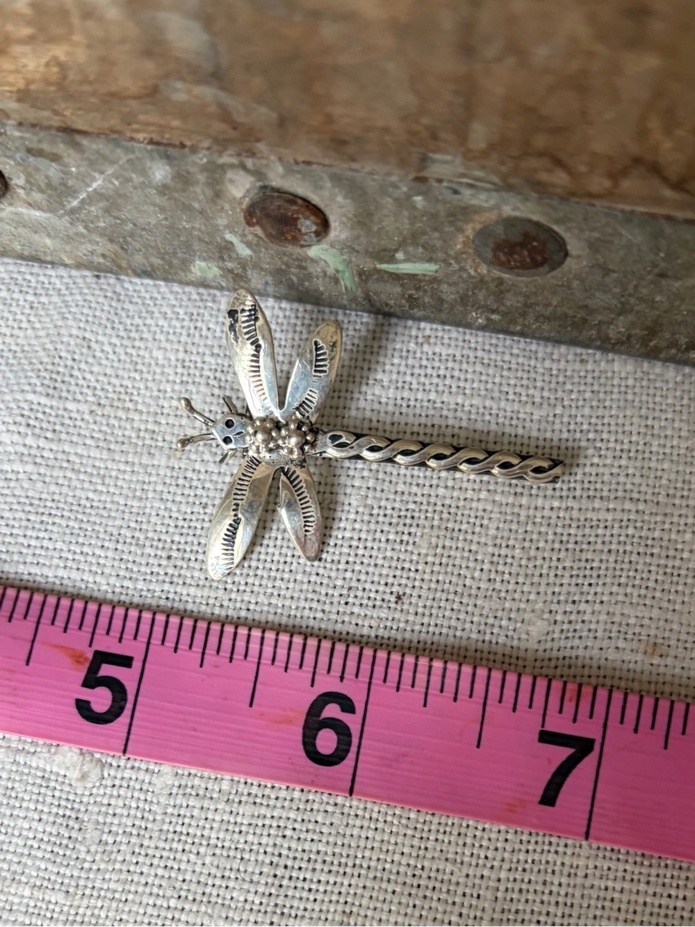 Sterling Insect Brooch - Picture 4 of 7